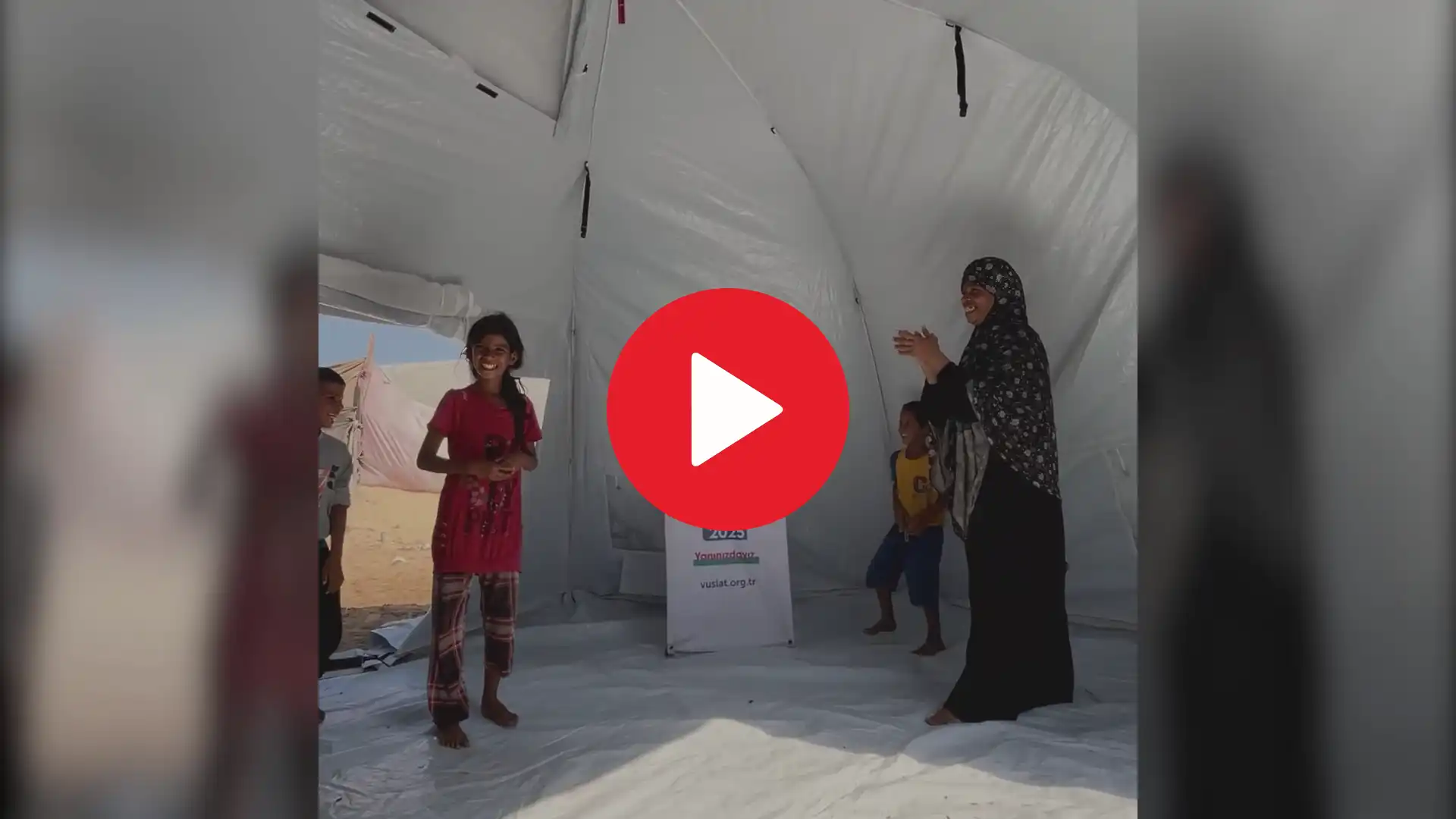 Gazze Çadır Yardımı