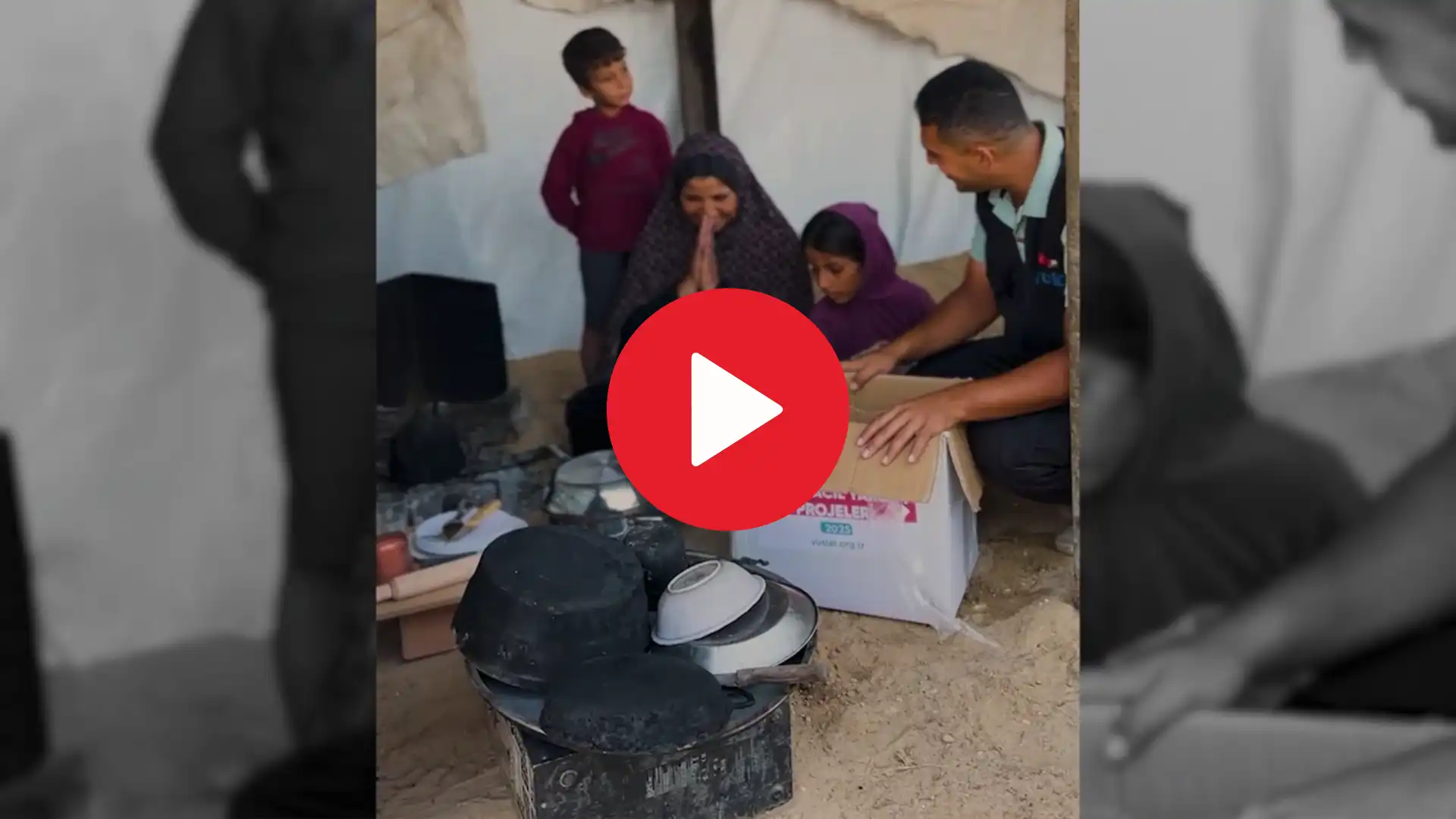 Gazze | Mutfak Seti Dağıtımı