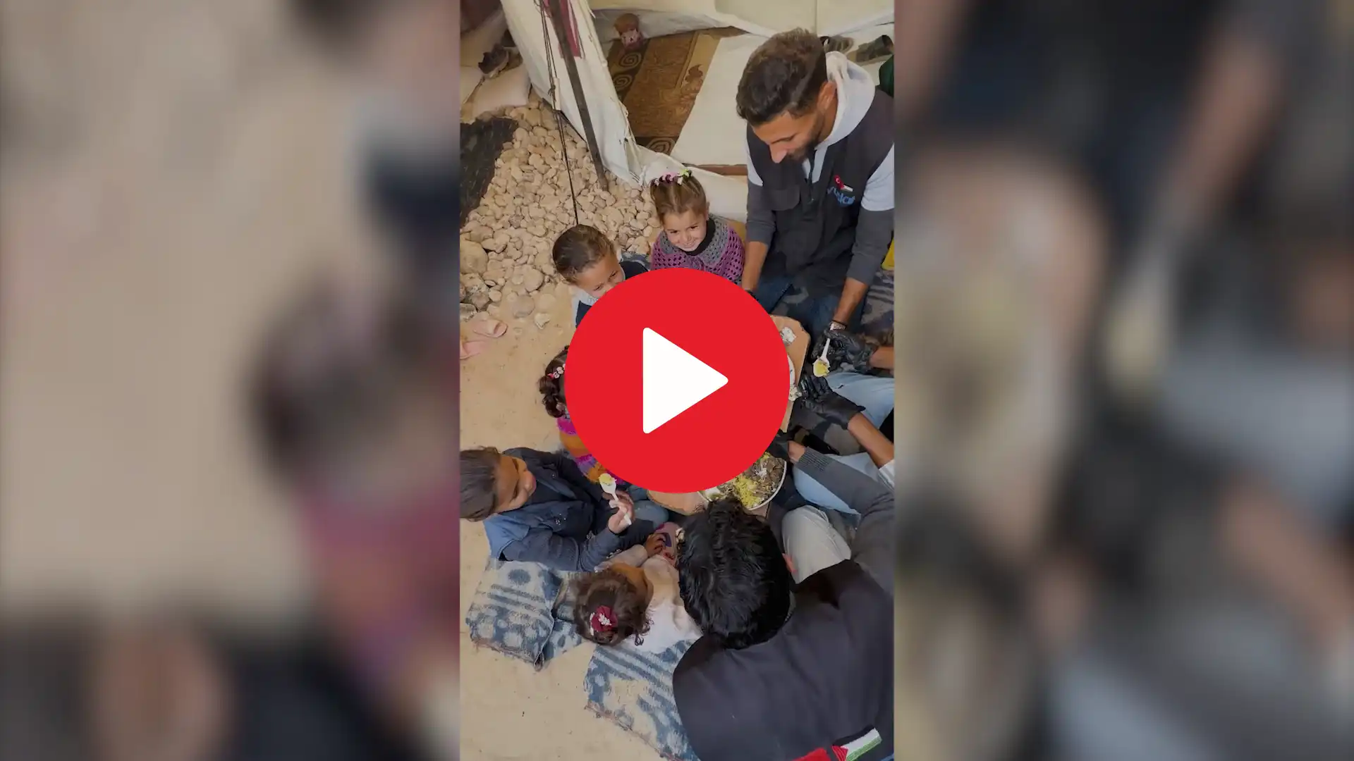 Gazze Sıcak Yemek Dağıtımı | Aile Ziyareti