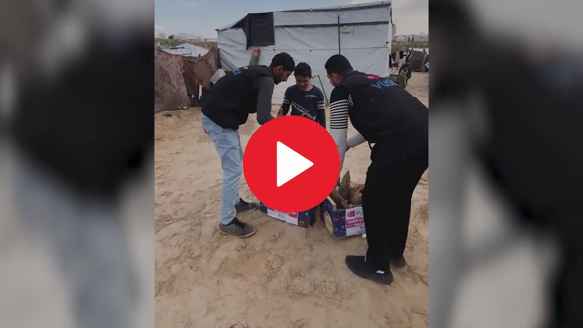 Gazze Odun Dağıtımı