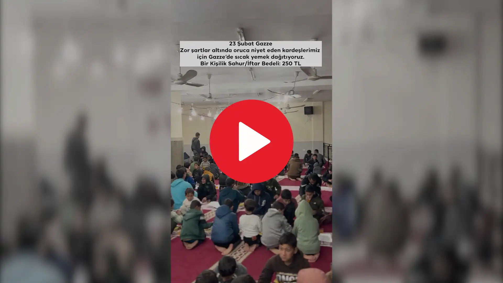 Gazze İftar Sofrası | Ramazan 2026