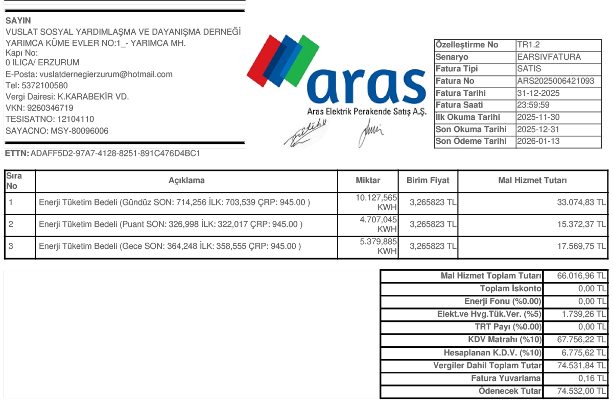 İslami İlimler Akademisi Fatura Desteği