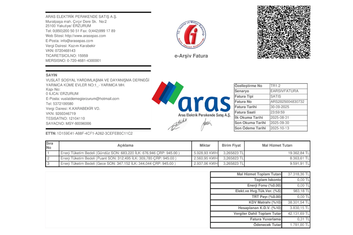 İslami İlimler Akademisi Fatura Desteği