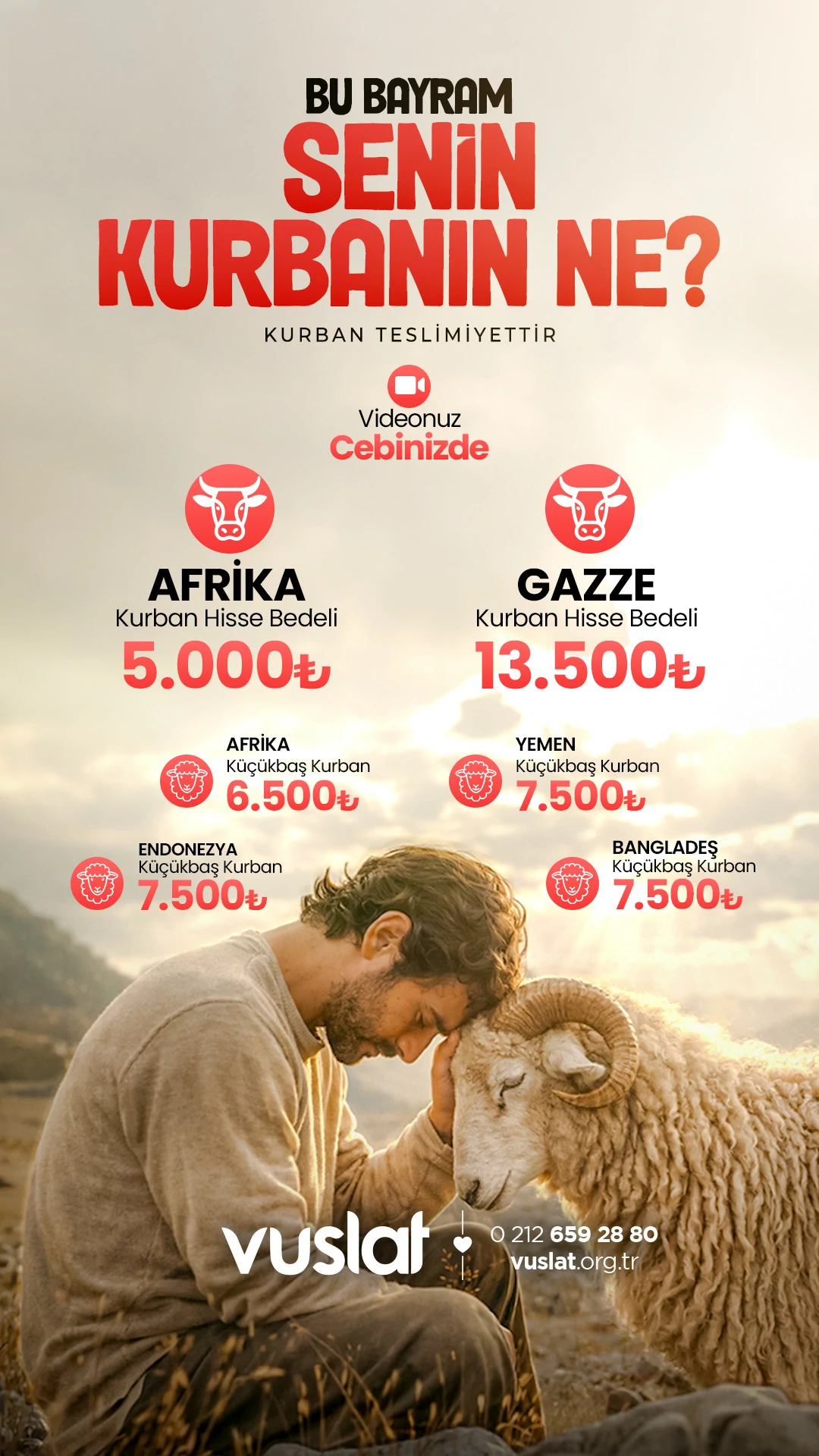 Vacip Kurban Bağışı 2026