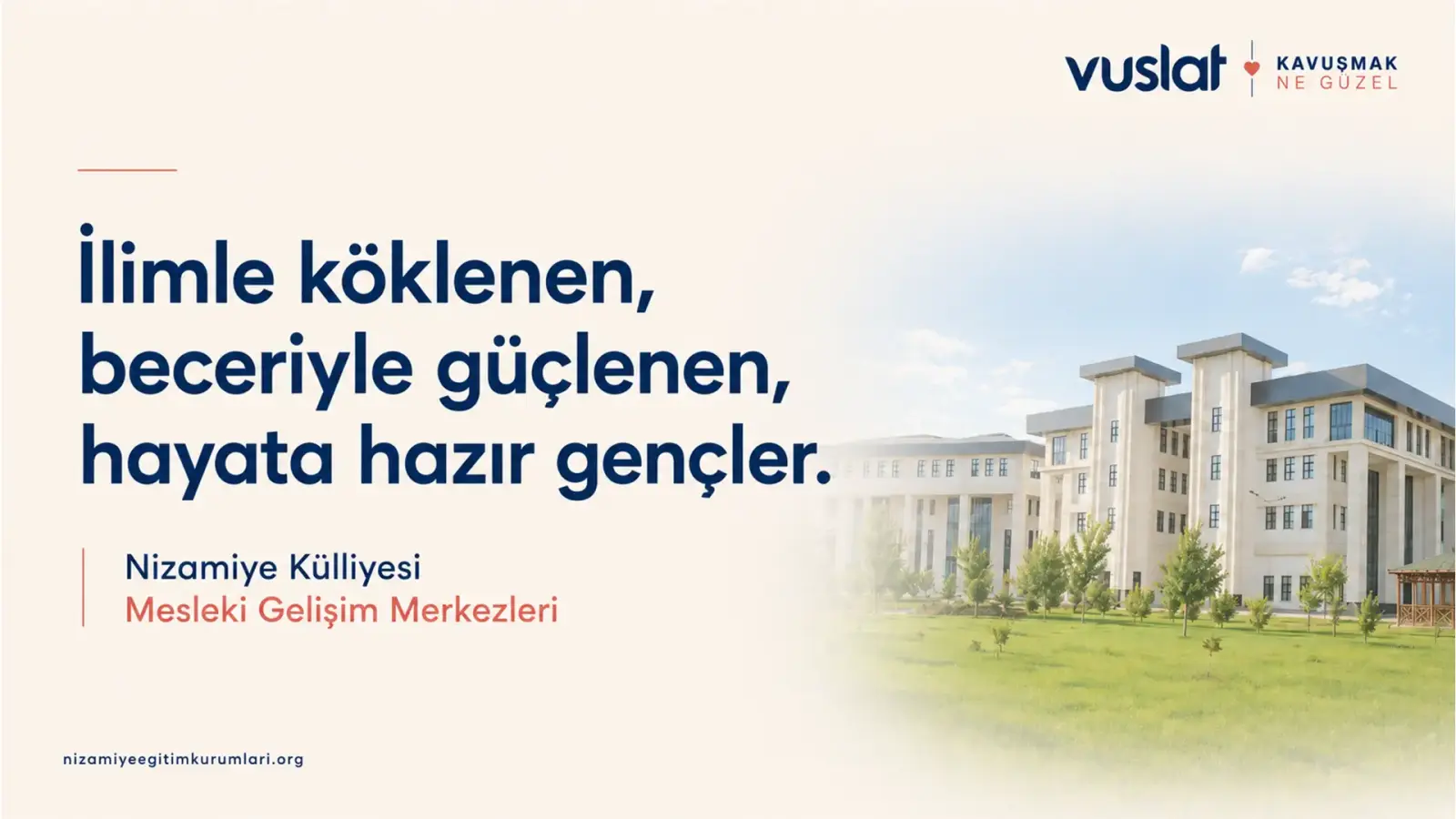 Nizamiye Medresesi Mesleki Gelişim Merkezleri