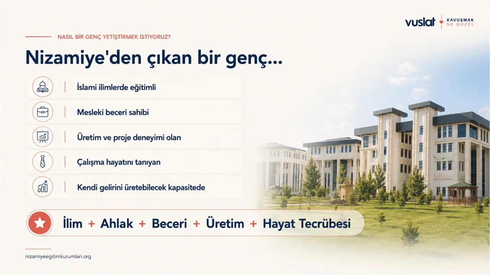 Nizamiye Medresesi Mesleki Gelişim Merkezleri